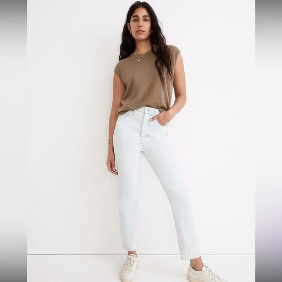 Madewell The Momjean in Bloomfield Wash Tencel Denim Edition Size 29 - Picture 1 of 9